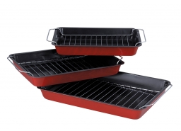 Набор форм для запекания с решеткой-гриль 3 шт.